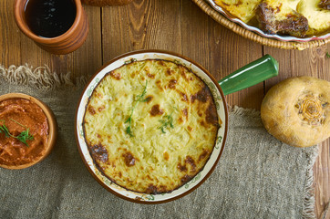 Russian  classic Potatoes Romanoff