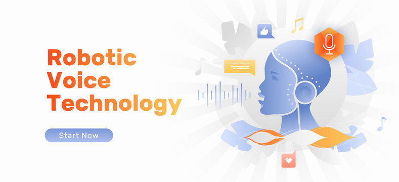 Robotic Voice Technology Banner