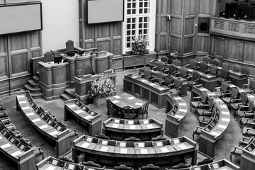 Danish parliament in Copenhagen, Denmark