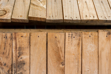 wooden house roof background