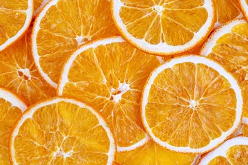 Fotobehang Dried orange isolated, on the white background © Esin Deniz