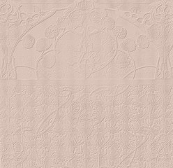 Vintage style art nouveau background texture