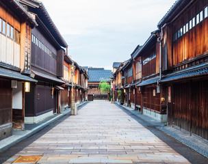 Fototapeta premium 金沢 ひがし茶屋街