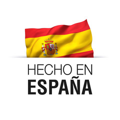 Made in Spain - Label in Spanish language