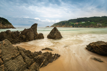 Playa de Xilloi (O Vicedo, Lugo - España).