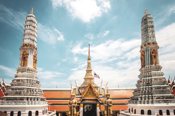 Königspalast Wat Phra Kaeo, Bangkok in Thailand