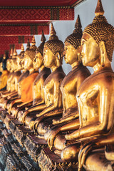 Buddha im Grand Palace Wat Phra Kaeo, Bangkok in Thailand