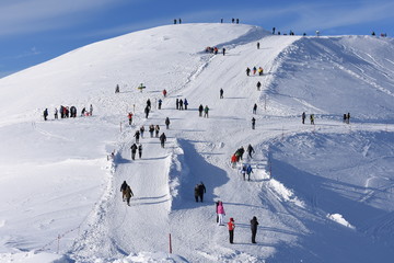 Fototapeta na wymiar Kasprowy Wierch Tatry Tatrzański Park Narodowy zima TPN Góry 