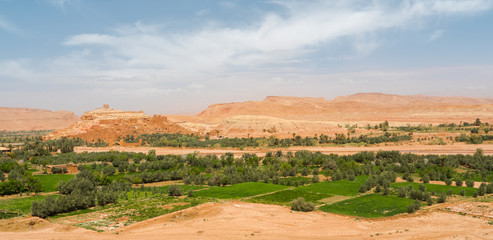 Fototapeta na wymiar Ksar Ait-Ben-Haddou, Ouarzazate, Morocco