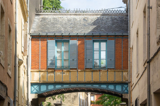 Old Town Chalon-sur-Sa&ocirc;ne, France