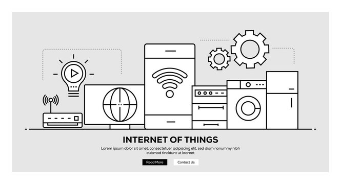 INTERNET OF THINGS BANNER CONCEPT