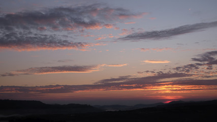 sunset, mountain, over, mountains, sunrise, sinai, hill, ennerdale, range, summer, beautiful, sky, skyline, sunlight, lake, district, valley, terrain, landscape, sun, scene, scenic, purple, twilight, 