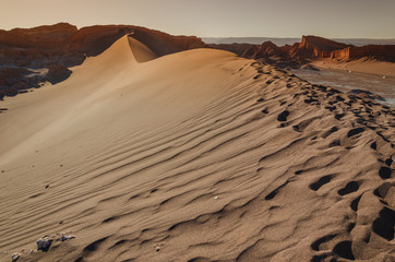 Desierto en Valle de la Luna, San Pedro de Atacama