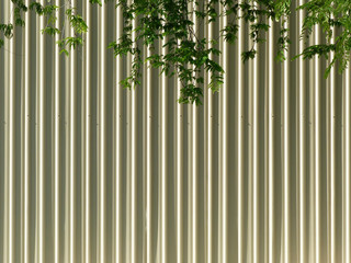 Obraz premium zinc wall with tree