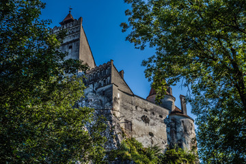 Obraz premium Dracula castle in Transylvania, Romania