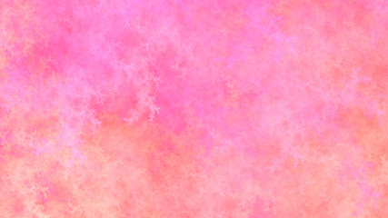 Abstract fantastic rose clouds. Colorful fractal background. Digital art. 3d rendering.