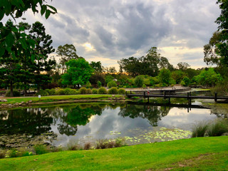 fountain in the park