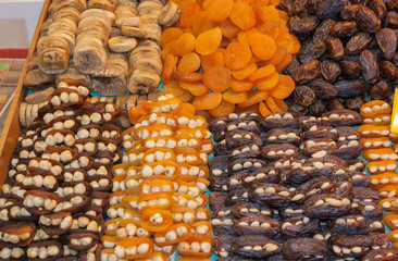 Turkish sweets on Egyptian (Spice) bazaar istanbul