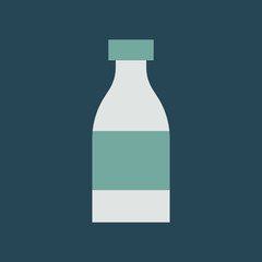 Silhouette icon milk