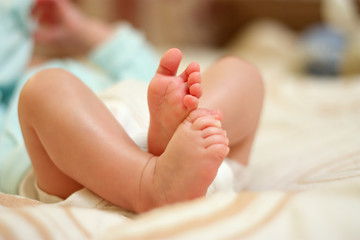 Feet of Newborn Baby