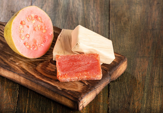 Traditional Colombian sweet from the Velez town in Santander called Bocadillo