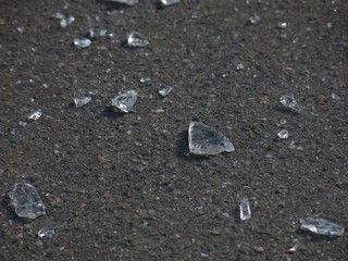 Glass broken