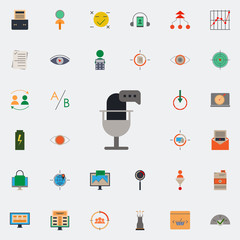 colored customer request icon. marketing and business and digital marketing icons universal set for web and mobile