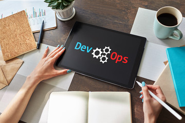 DevOps - development cycles of Automation and monitoring at all steps of software construction.