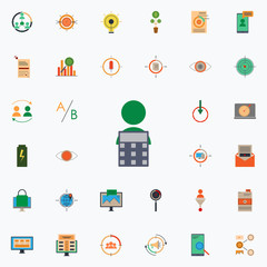 colored customer lifetime value icon. marketing and business and digital marketing icons universal set for web and mobile