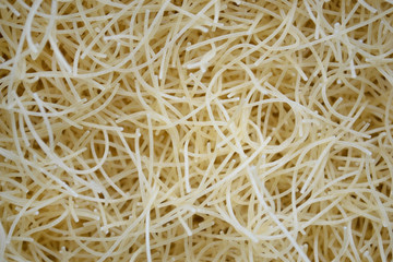 pasta vermicelli close up fettuccine