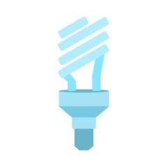 Ecological light bulb icon. Halogen lamp symbol