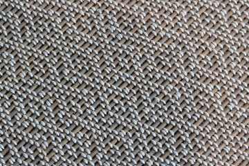 Close-up view of bamboo mat