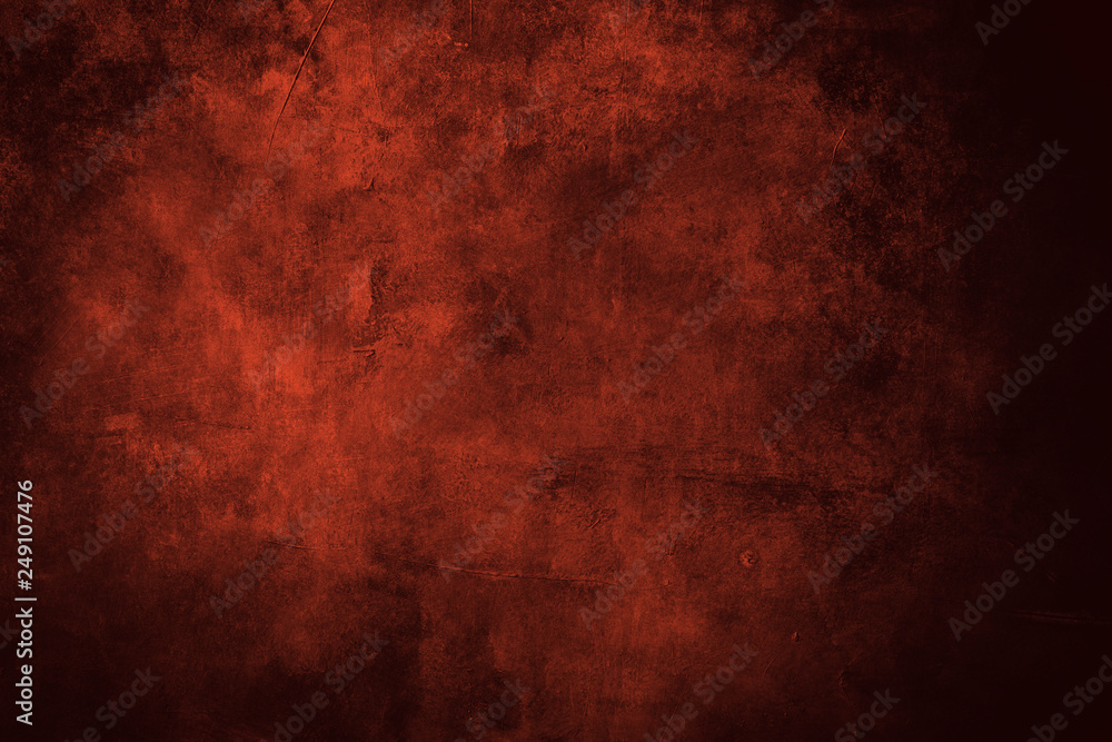 Sticker red grungy background or texture