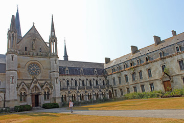 Fototapeta premium Abbaye de la Chartreuse de Neuville, Pas de Calais
