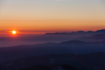 Mount Grappa in Italy