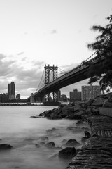 Manhattan Bridge in New York City Long exposure