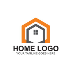 Home logo design vector template