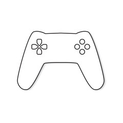 joystick icon- vector illustration