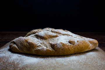 bread with garlic olive oil