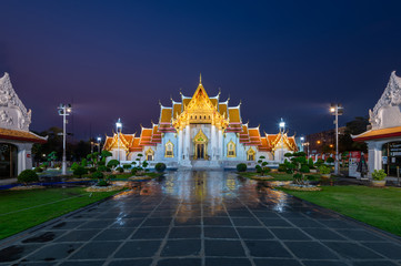 Wat Benchamabophit, The Marble temple Bangkok - Beautiful Temples in Bangkok Thailand.
