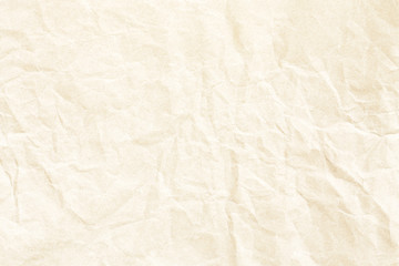 Crumpled brown paper texture