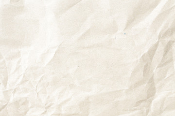Crumpled brown paper texture