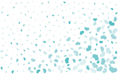 Heart Confetti Background