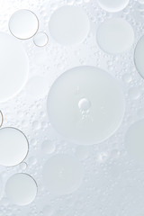 Abstract water bubbles background
