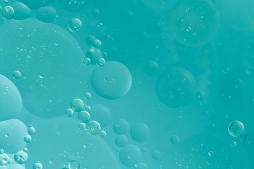 Abstract water bubbles background