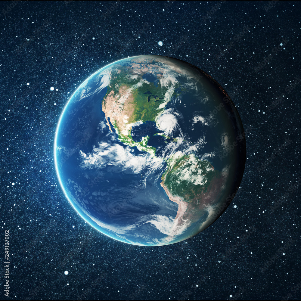 Wall mural earth