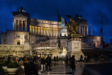 Obraz premium Altare della Patria History City Rome Empire