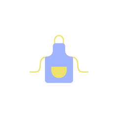 Obraz premium Kitchen, apron icon. Element of kitchen accessories color icon. Premium quality graphic design icon. Signs and symbols collection icon for websites, web design, mobile app