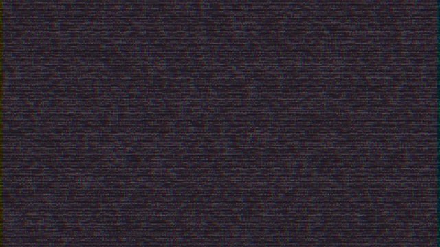 color old tv screen noise interference background loop for logo animation new quality digital twitch technology colorful video footage
