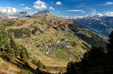 Die Riederalp im Sommer